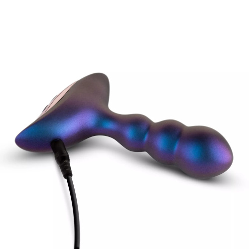 Hueman Interstellar Remote-Controlled Anal Vibrator - Анальная пробка с вибрацией, 12,1 см (фиолетовый)
