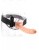 Fetish Fantasy Hollow Strap On 8 - Полый страпон с вибрацией, 19х4 см (телесный)