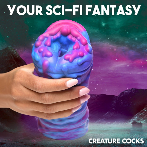 CC Cyclone Squishy Alien Vagina Stroker - Мастурбатор, 16,5 см (радужный)