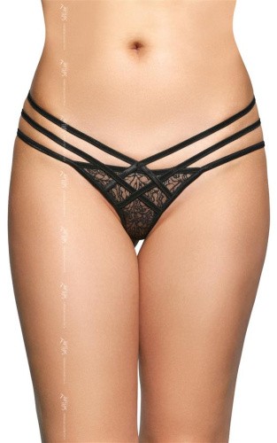 SoftLine G-String 2492 - Женские стринги, S/M (черный)