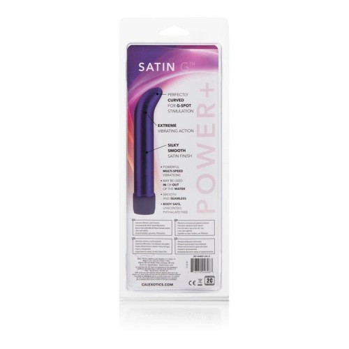 California Exotic Novelties Satin G - Вибратор, 17х3 см. (фиолетовый)
