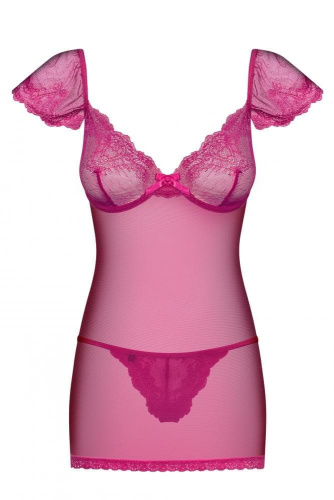 Комплект Obsessive Lillove chemise  (L/XL)