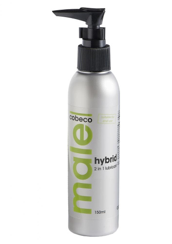 Лубрикант на гибридной основе 2 в 1 Male Cobeco Hybrid Lube, 150 мл