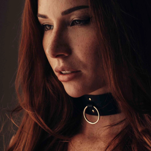Bijoux Indiscrets Maze Wide Chocker - Чокер, (чорний) - купити в Києві, Україні
