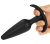 LoveToy Lure Me Butt Plug Slim Black L - Анальна пробка, 12,5 см (черный)