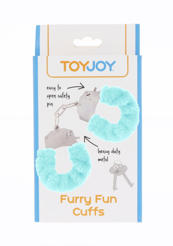 Наручники Furry Fun Cuffs   (голубой)