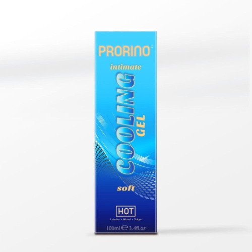 Лубрикант HOT PRORINO Cooling Gel з ефектом охолодження, 100 мл