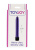 Toy Joy Retro Ulra Slimline - Вибратор пластиковый, 17х2,5 см (фиолетовый)