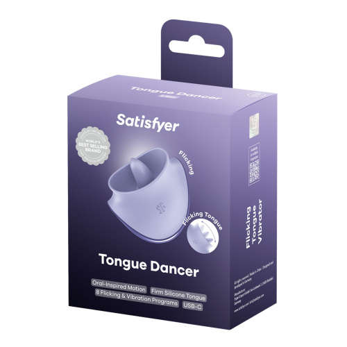 Вибратор для клитора Satisfyer Tongue Dancer с язычком