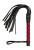 sLash VIP Leather Flogger - кожаный флогер, 55 см (чёрный с красным) sLash VIP Leather Flogger - кожаный флогер, 55 см (чёрный с красным)