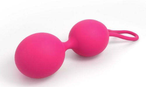 Dorcel Dual Balls Magenta Вагинальные шарики со смещенным центром тяжести, 15.6х 3,6 см (розовый)