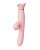 Zalo Rose Rabbit Thruster Strawberry Pink - Потужний пульсатор з ніжним дизайном, 25х3.6 см (рожевий) - купити в Києві, Україні Zalo Rose Rabbit Thruster Strawberry Pink - Потужний пульсатор з ніжним дизайном, 25х3.6 см (рожевий) - купити в Києві, Україні