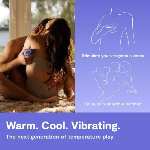 Вибратор для клитора We-Vibe Temp Lavender Blue