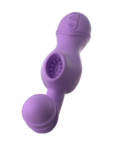 Pipedream Tease n' Please-Her - Вибратор и имитатор орального секса, 17х4.5 см