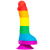Фаллоимитатор c мошонкой Pride Dildo Silicone Rainbow, 14,5х4 см Фаллоимитатор c мошонкой Pride Dildo Silicone Rainbow, 14,5х4 см
