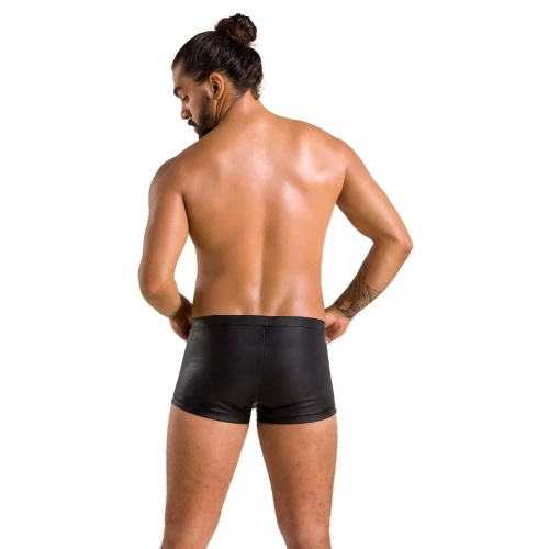 Passion - 050 SHORT PATRICK black - Сексуальні чоловічі шорти, L/XL - купити в Києві, Україні