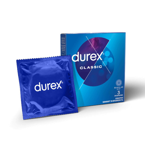 Durex №3 Classic, 3 шт