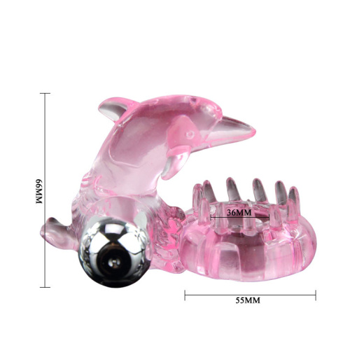 Cock Vibro Ring With Bullet - Эрекционное кольцо, 3,6 см (розовое)