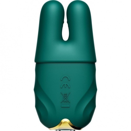 Вибратор для груди Zalo Nave Turquoise Green
