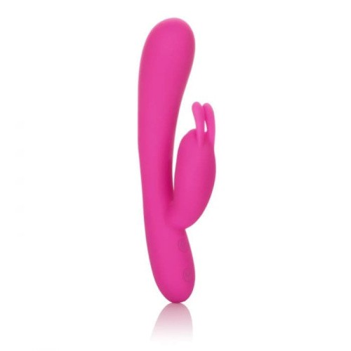 California Exotic Novelties Embrace Massaging G-Rabbit - вибратор-кролик для точки G, 13х3.3 см (розовый)