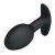 Pretty Love Silicone Anal Plug Black - Анальная пробка со смещенным центром тяжести, 8.4х3.2 см (черный) Pretty Love Silicone Anal Plug Black - Анальная пробка со смещенным центром тяжести, 8.4х3.2 см (черный)