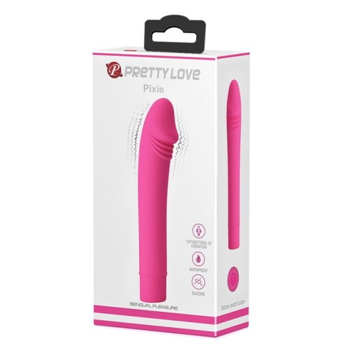LyBaile Pretty Love Pixie Vibrator Pink - Вибратор, 15.4 см (розовый)