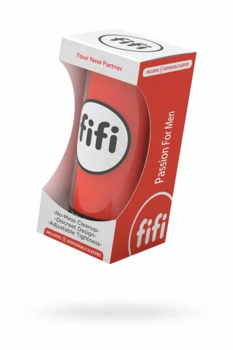 Orion Fifi - универсальный мастурбатор из текстиля, 19 см (красный)