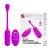 Pretty Love Lechies Wireless Egg Purple - виброяйцо с дистанционным пультом управления, 7.2х2,4 см (фиолетовый)