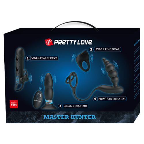 Вібронабір для чоловіків Pretty Love Master Hunter
