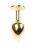 Анальная пробка с кристаллом B-Series Jewellery Gold Plug Green Анальная пробка с кристаллом B-Series Jewellery Gold Plug Green