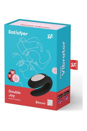Вибратор для пар со смарт управлением Satisfyer Double Joy