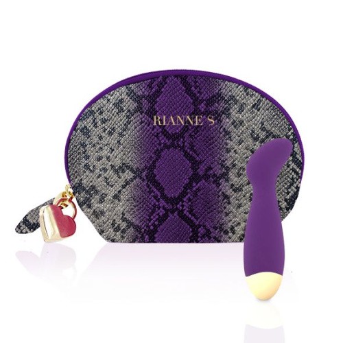 Rianne S: Boa Mini Purple - Вибратор для точки G, 10 режимов, 14х3.5 см (фиолетовый)