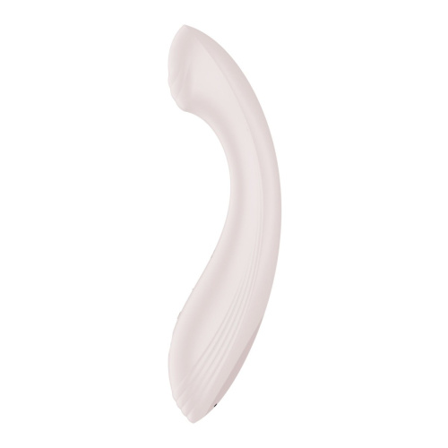 Satisfyer G-Force Beige - Вибратор, 19 см (бежевый)