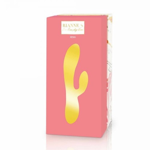 Rianne S: Xena Coral/Rose - вибратор с подогревом и браслетом в комплекте, 12.5х3.5 см (розовый)
