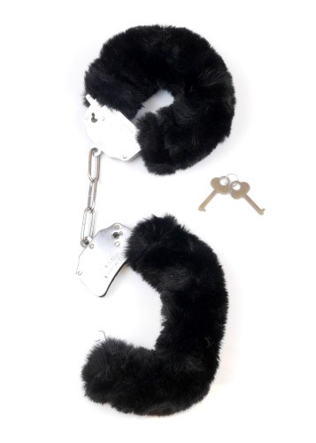 Fetish Boss Series Furry Cuffs - Наручники (чёрные)
