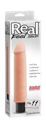 Pipedream Real Feel № 11 - Вибратор, 25.4х4.6 см