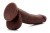 8 Inch Ultra Real Dual Layer Suction Cup Dildo - Medium Skin Tone - фаллоимитатор 18х5 см. (коричневый) 8 Inch Ultra Real Dual Layer Suction Cup Dildo - Medium Skin Tone - фаллоимитатор 18х5 см. (коричневый)