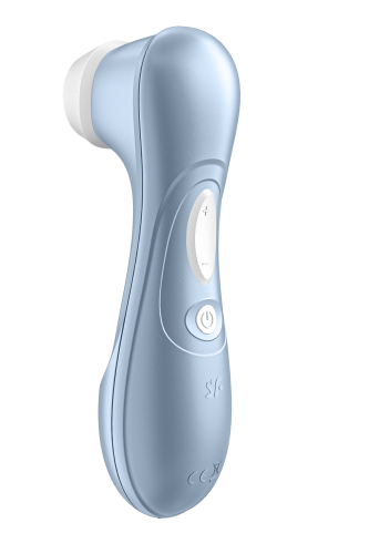 Satisfyer Pro 2 - Вакуумный стимулятор, 16х4 см (голубой)