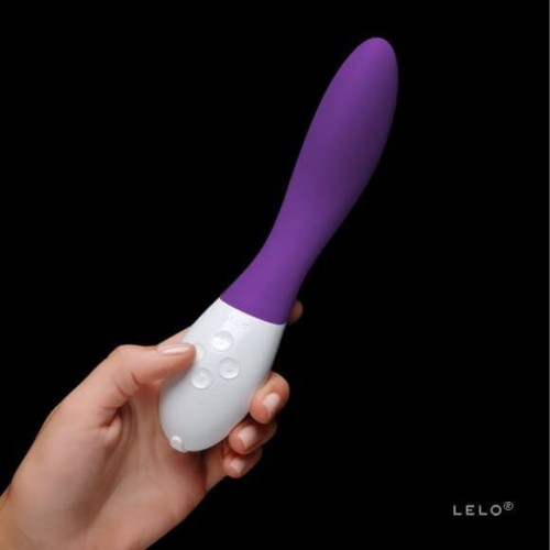 Lelo Mona 2 - Вибратор для точки G, 20х3,5 см (красный)