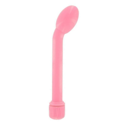Charmly Toy - Вибратор для точки G, 20х3.5 см (розовый)