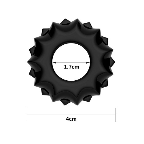 Power Plus Cockring Эрекционное кольцо, 2 см (черный)