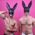 Leg Avenue - Glitter masquerade rabbit mask - Блискуча маска кролика (чорний) - купити в Києві, Україні Leg Avenue - Glitter masquerade rabbit mask - Блискуча маска кролика (чорний) - купити в Києві, Україні