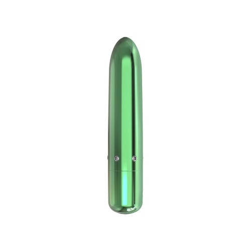 PowerBullet - Pretty Point Rechargeable Teal - вибропуля, 10х1.9 см (бирюзовый)