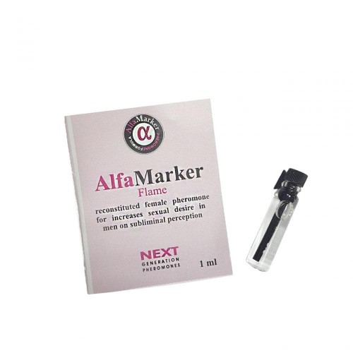 AlfaMarker Flame for Women - Душистая эссенция с феромонами для женщин, 1 мл