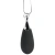 Charmed Vibrating Silicone Teardrop Neckl - ожерелье с подвеской вибратором, 90 см (чёрный) Charmed Vibrating Silicone Teardrop Neckl - ожерелье с подвеской вибратором, 90 см (чёрный)