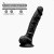 SilexD Vetus Model 1 size 8in - Фалоімітатор двошаровий, 21.5х4.2 см., (чорний) - купити в Києві, Україні