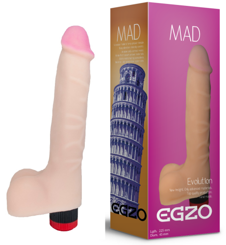 Egzo V0240 - Вибромассажер, 19х5 см