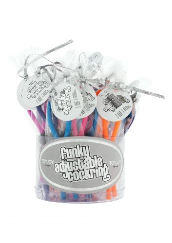 Эрекционное лассо (хомут) Toy Joy Adjustable Cockring 20Pcs