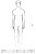 Passion 011 Bodi - Мужское боди с очень глубоким декольте, S/M Passion 011 Bodi - Мужское боди с очень глубоким декольте, S/M