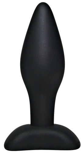 Orion Black Velvets Small - Анальна пробка, 9х2,6 см (черный)